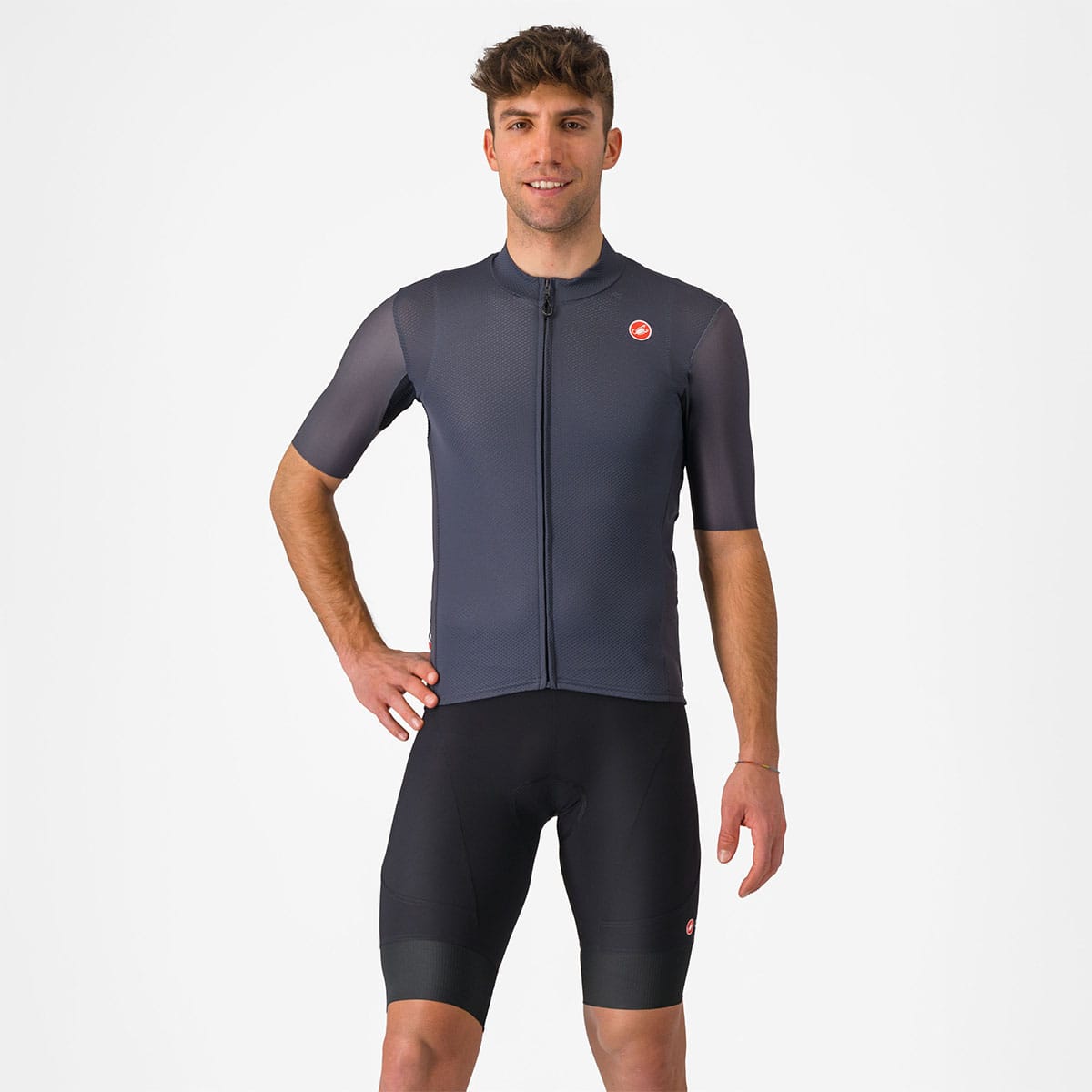 CASTELLI ENDURANCE 3 lyhyt, musta