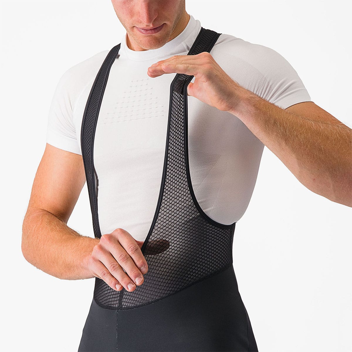 CASTELLI POLARE 3 Bib Tight, musta