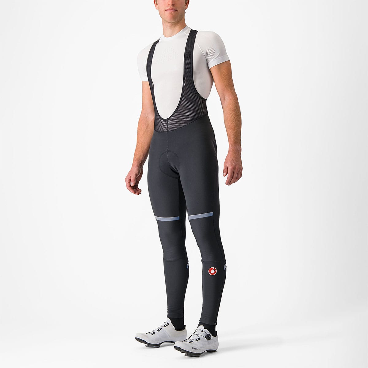 CASTELLI POLARE 3 Bib Tight, musta