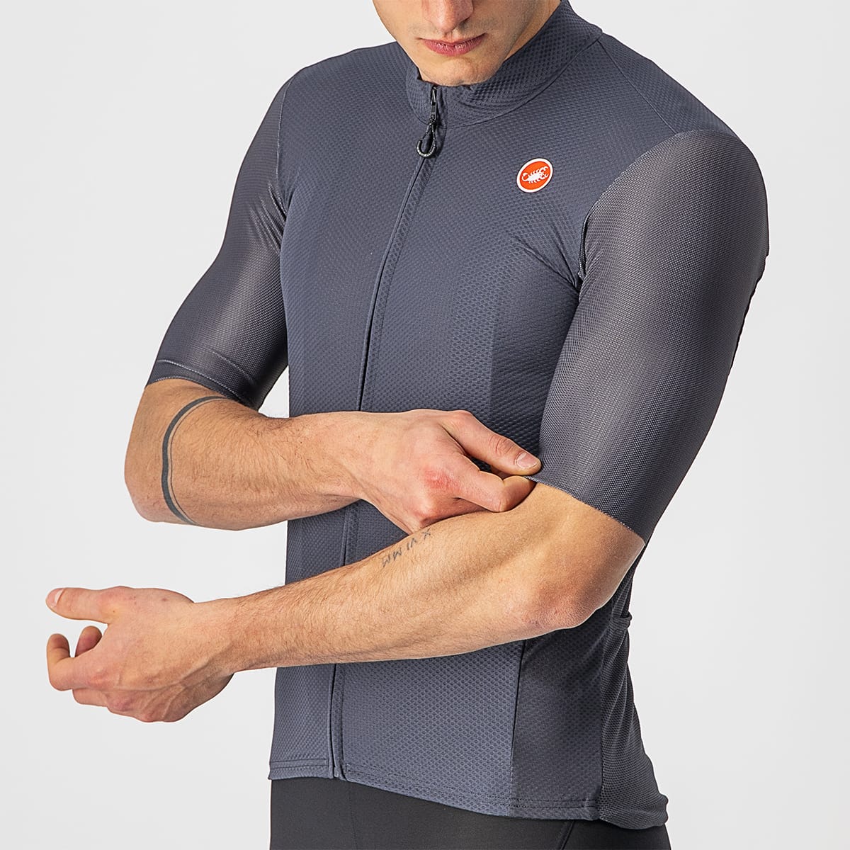 CASTELLI ENDURANCE ELITE lyhythihainen trikoo harmaa