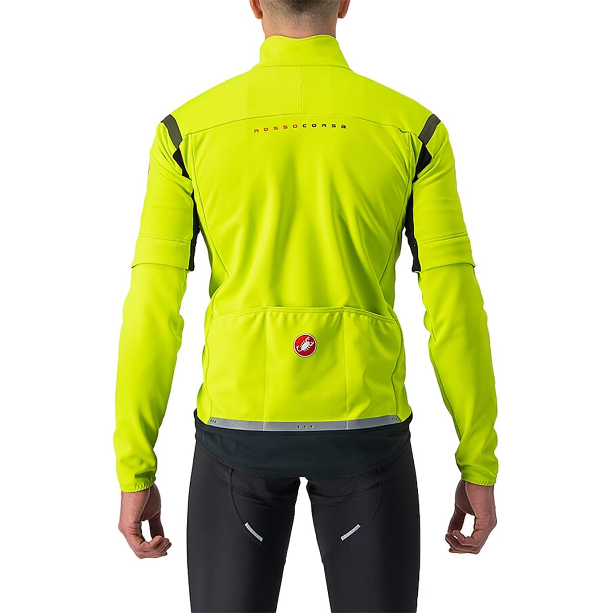 Veste CASTELLI CONVERTIBLE PERFETTO ROS 2 Jaune/Gris