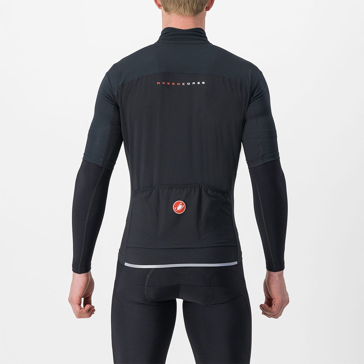 CASTELLI PERFETTO RoS 2 WIND lyhythihainen trikoo Musta