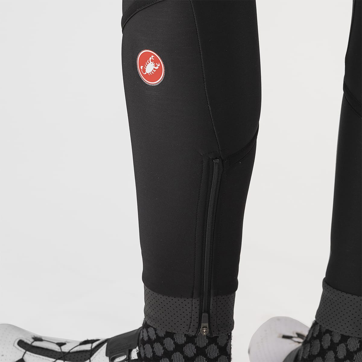 CASTELLI VELOCISSIMA DT Naisten Bib Tight Musta Refleksi