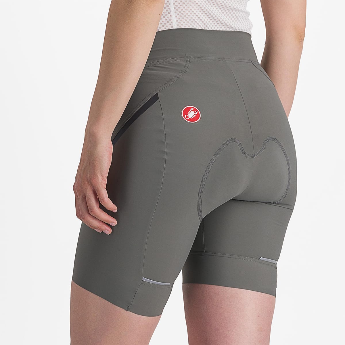 CASTELLI VELOCISSIMA 3 Naisten lantiohousut Harmaa