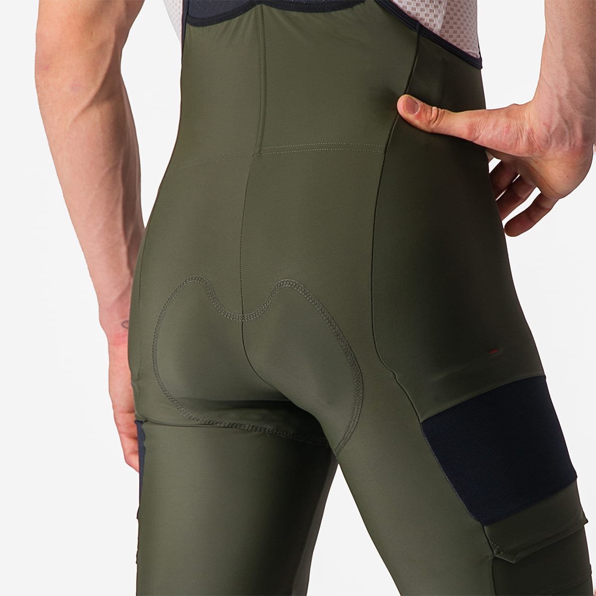 CASTELLI UNLIMITED CARGO Bib Tight Vihreä