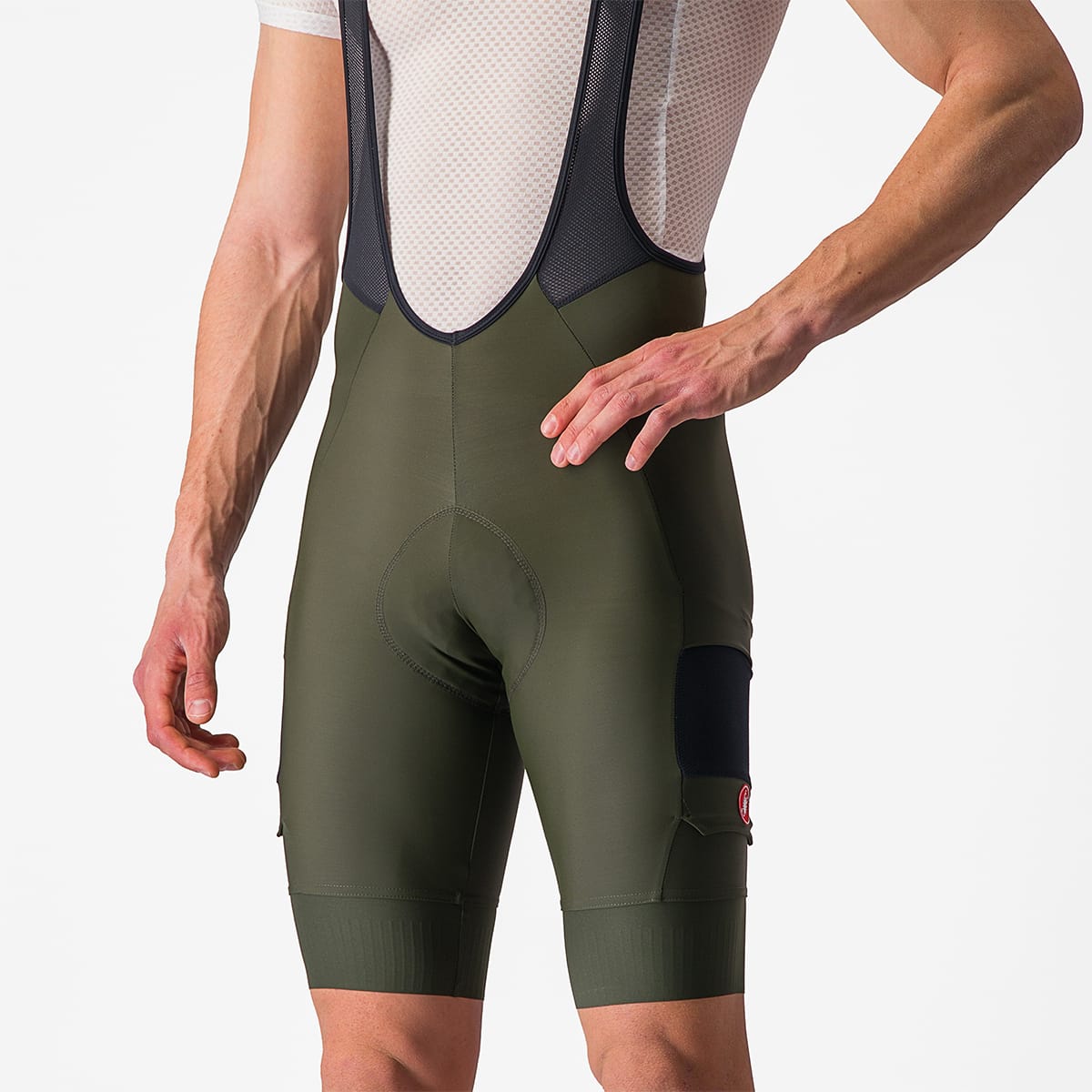 CASTELLI UNLIMITED CARGO Bib Tight Vihreä