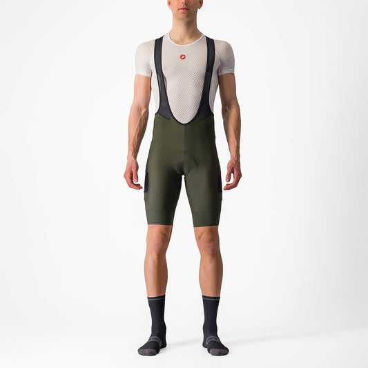 CASTELLI UNLIMITED CARGO Bib Tight Vihreä