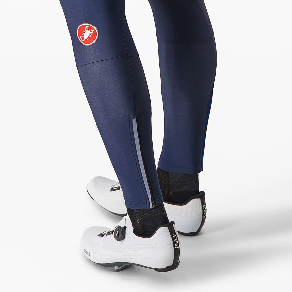 CASTELLI ENTRATA Navy Bib Tight -sukkahousut