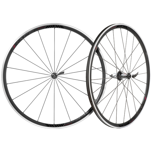 Pari MICHE RACE PRO 2 LIGHT -pyörää renkaineen.