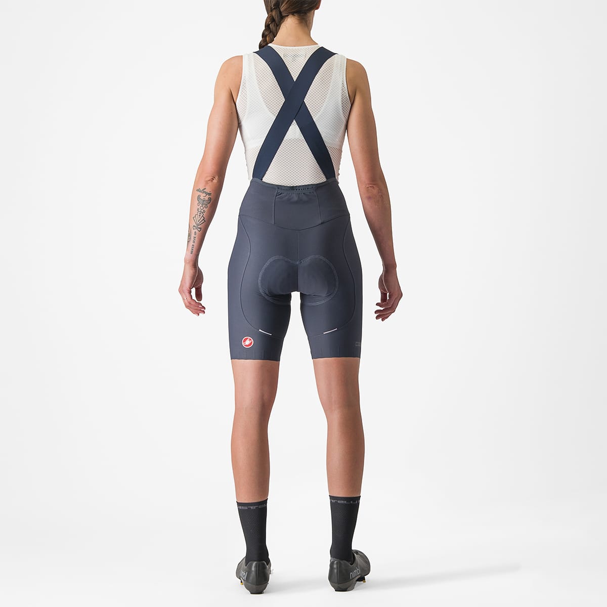 Naisten CASTELLI ESPRESSO DT Bib Tight Sininen