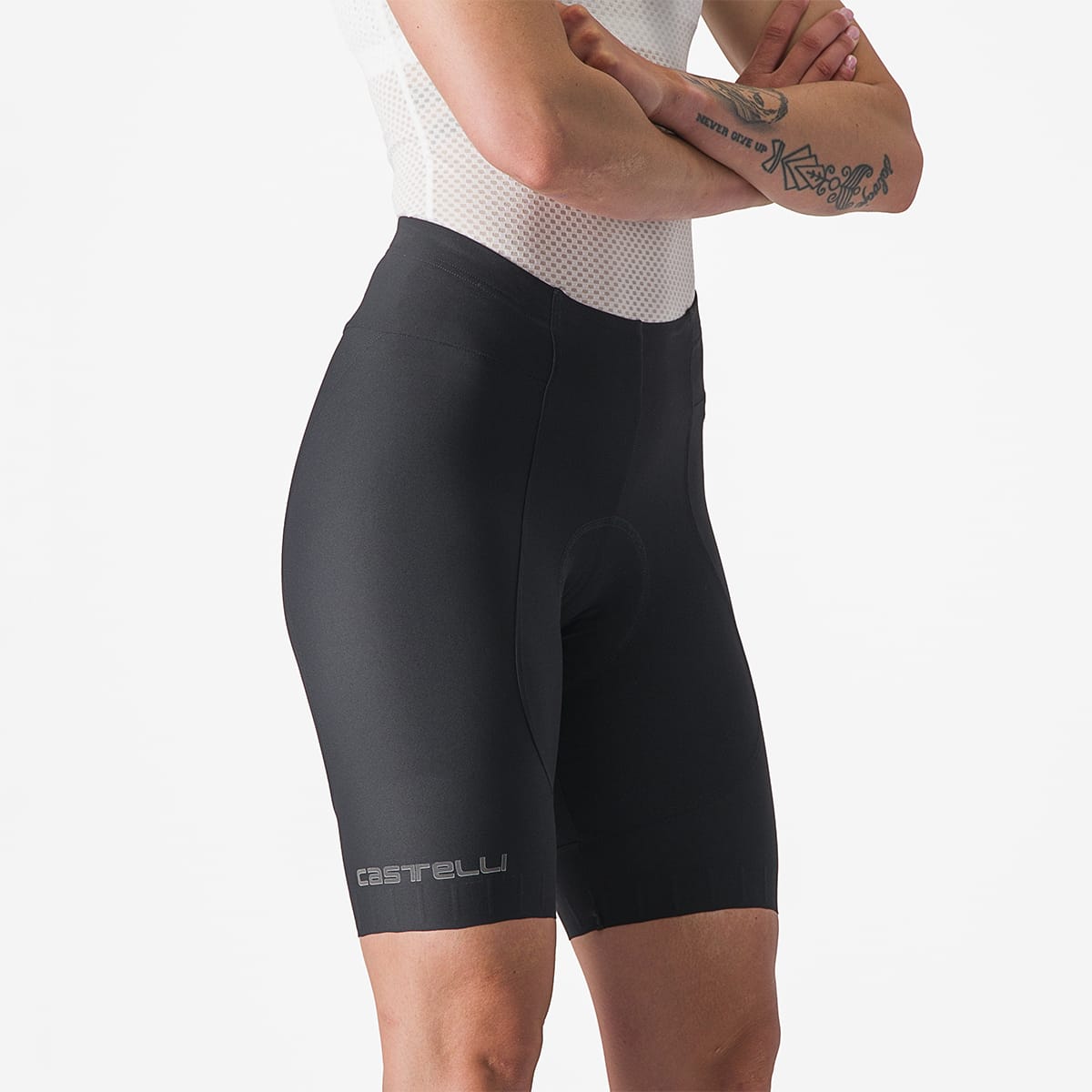 CASTELLI ESPRESSO Naisten shortsit, musta