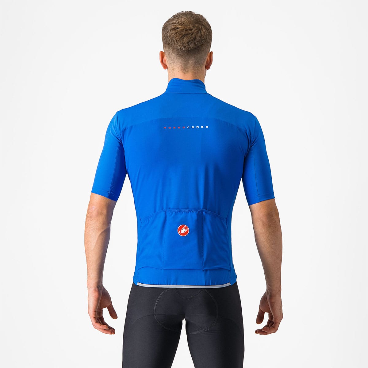 CASTELLI PERFETTO RoS 2 WIND Lyhythihainen Jersey Sininen