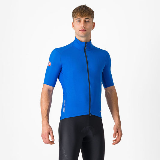 CASTELLI PERFETTO RoS 2 WIND Lyhythihainen Jersey Sininen