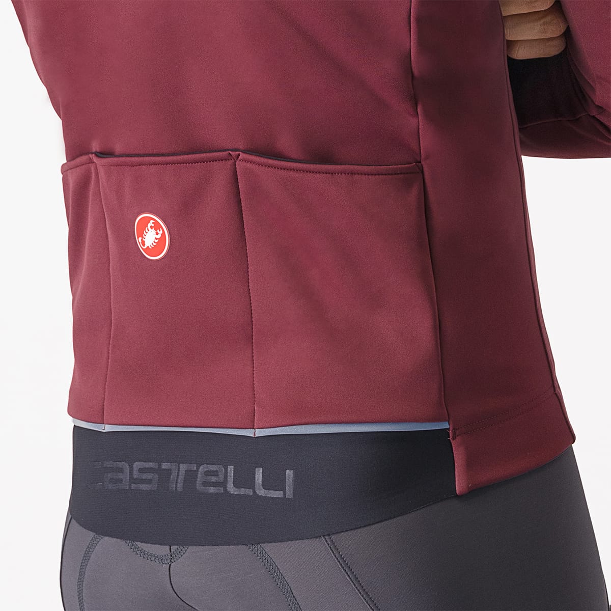 CASTELLI ESPRESSO AIR takki Bordeaux