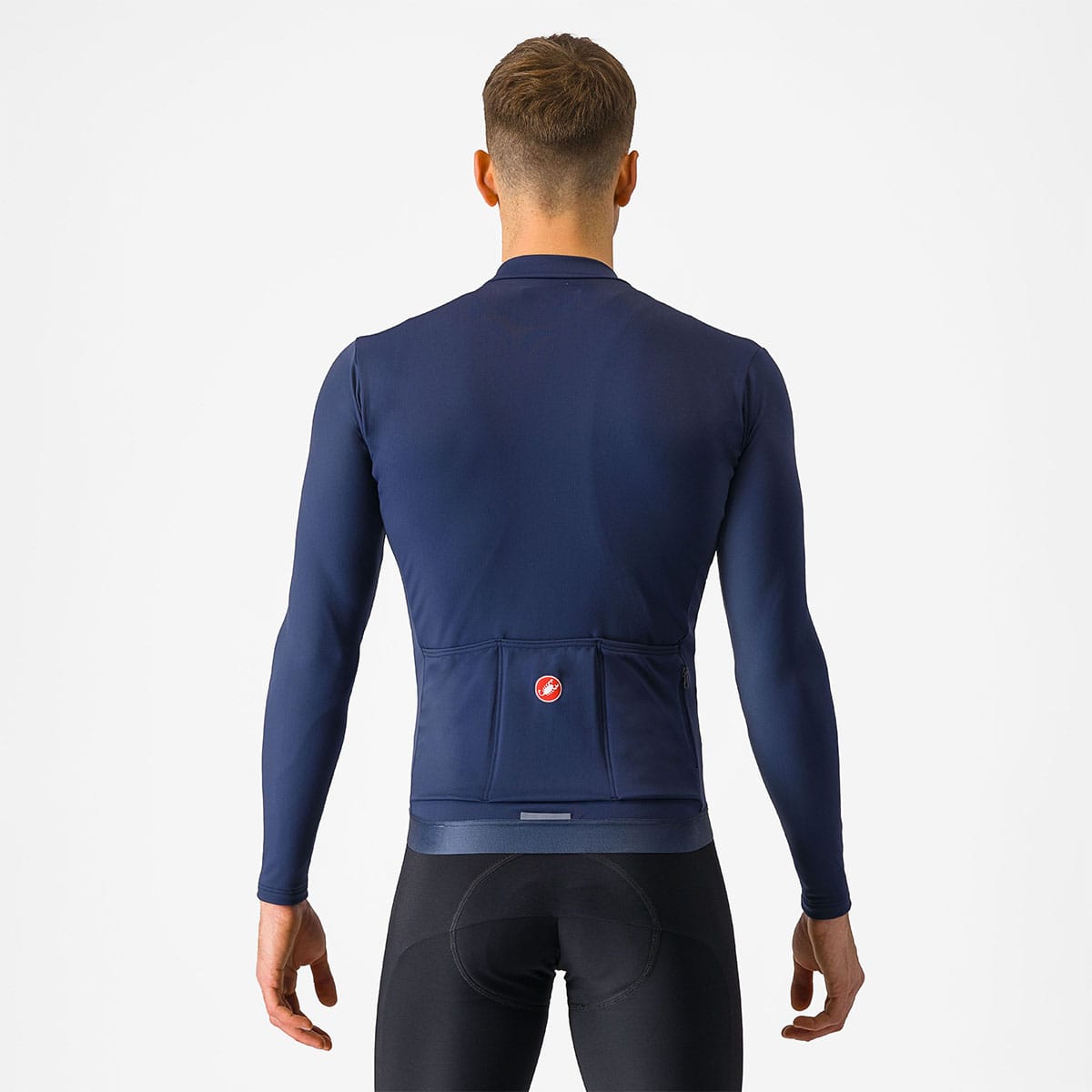 CASTELLI ESPRESSO THERMAL pitkähihainen trikoo Sininen