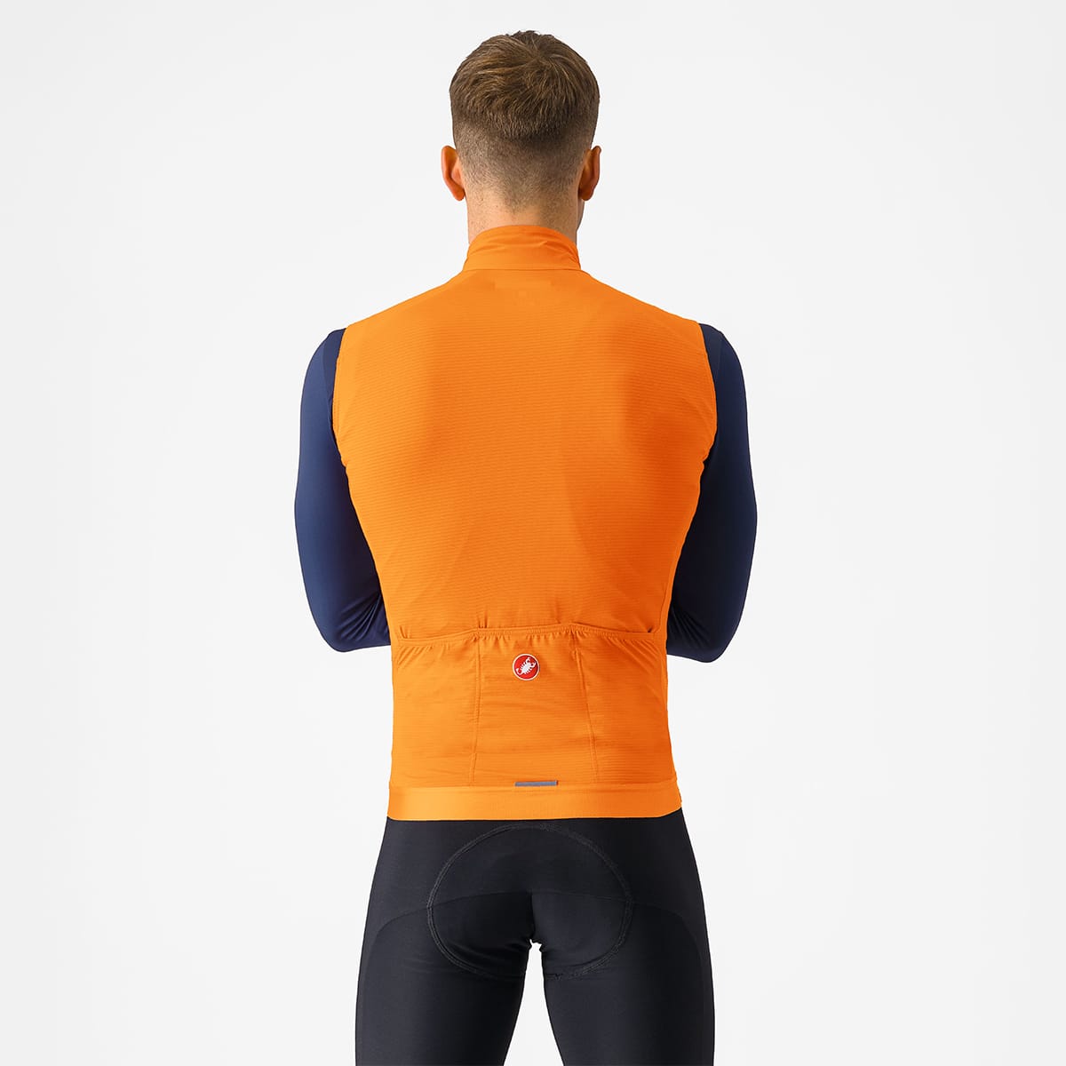 CASTELLI ESPRESSO hihaton liivi oranssi