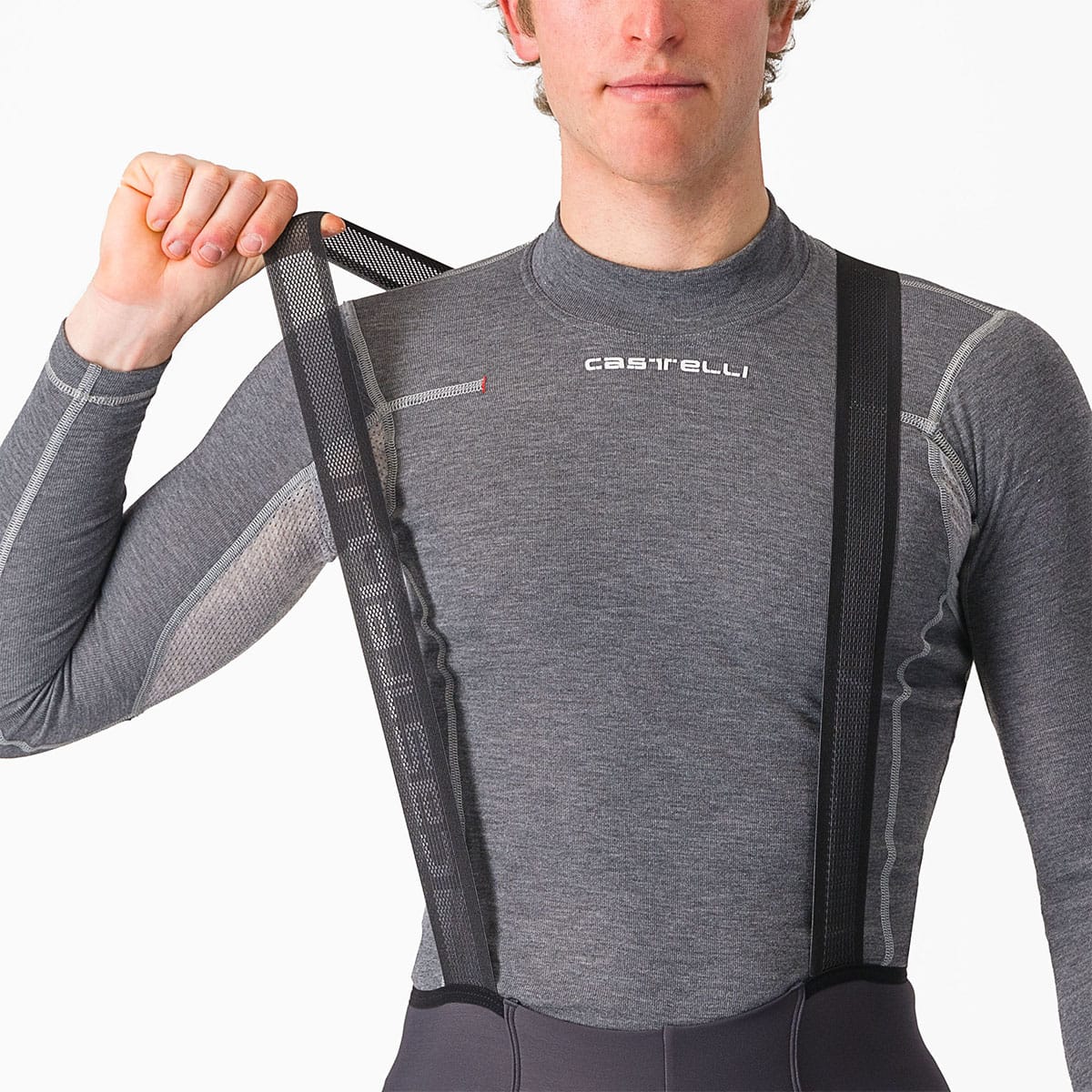 CASTELLI ESPRESSO Bib Tight Harmaa