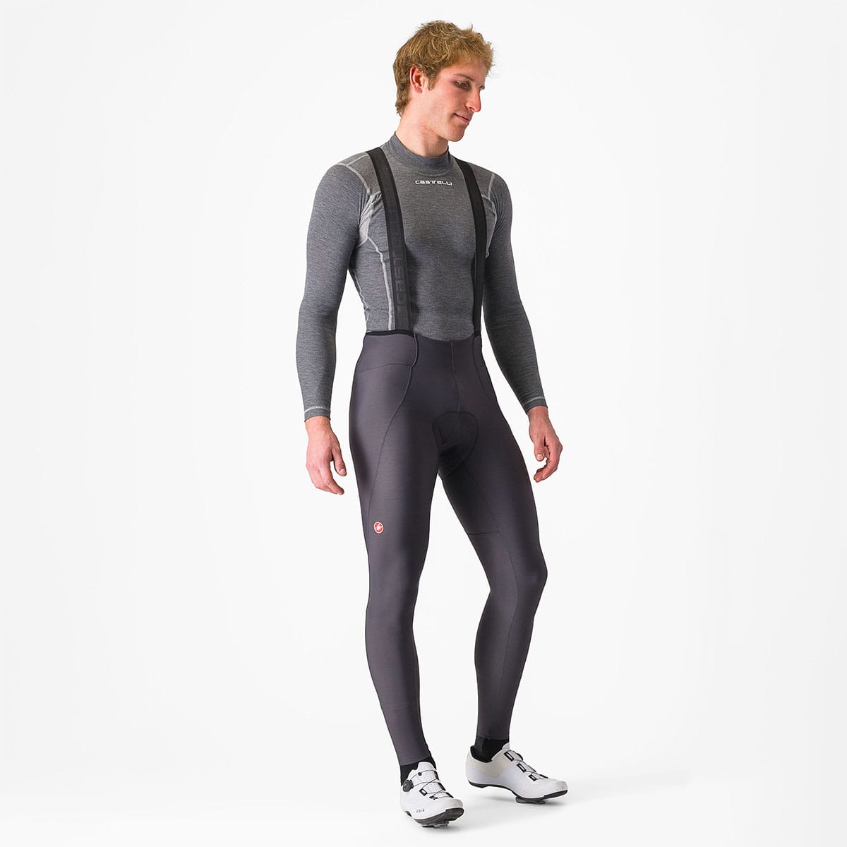 CASTELLI ESPRESSO Bib Tight Harmaa