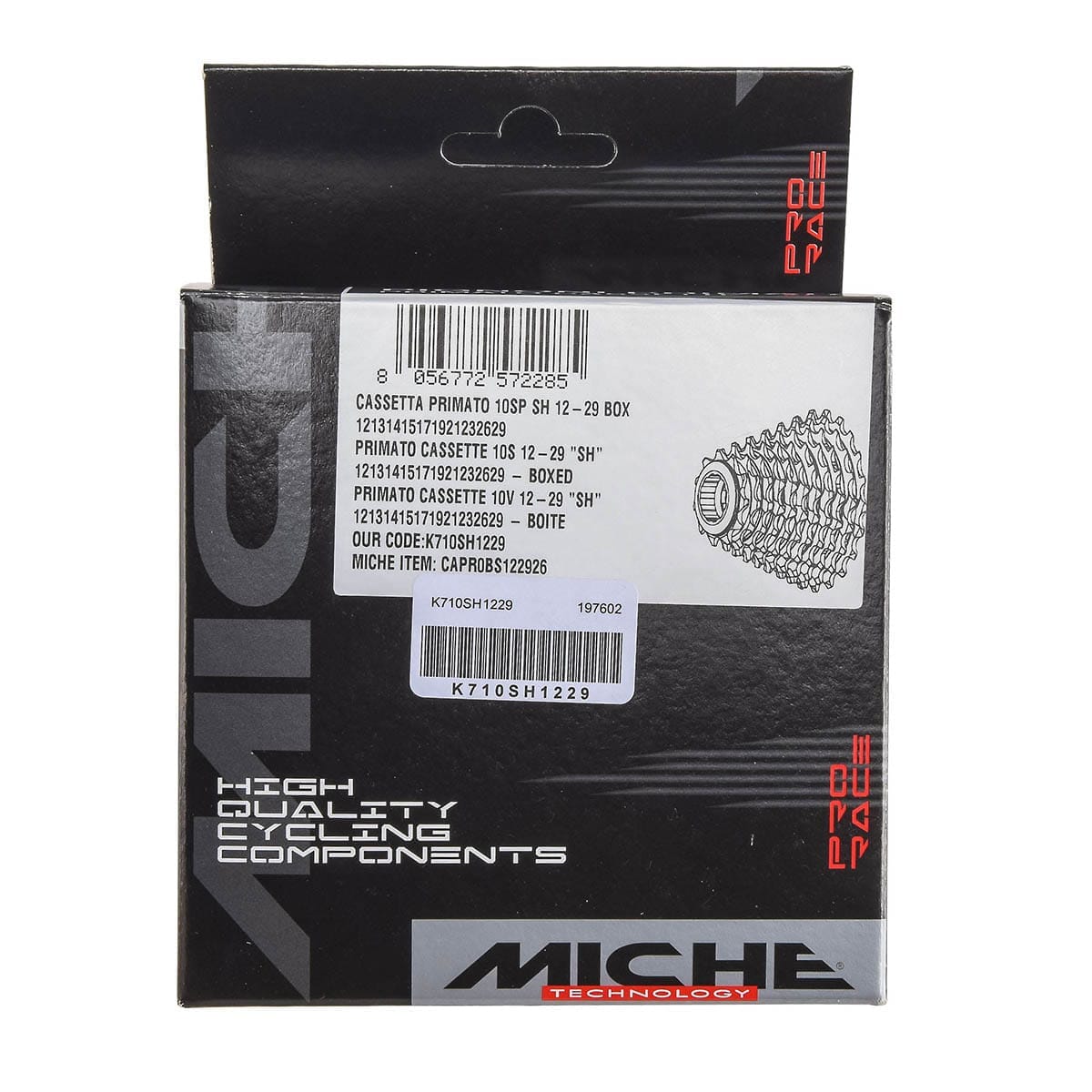 Cassette 10V MICHE PRIMATO Shimano