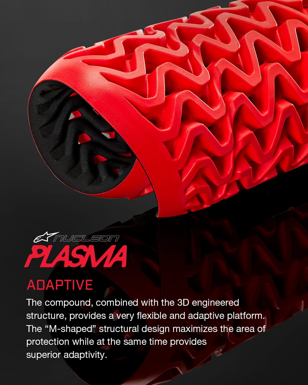 ALPINESTARS A-IMPACT PLASMA PRO polvisuojat musta