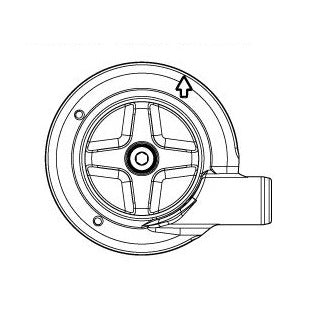 Kasettien liitäntäsarja 2025 GRIP X Push/Lock kaukosäädin sininen