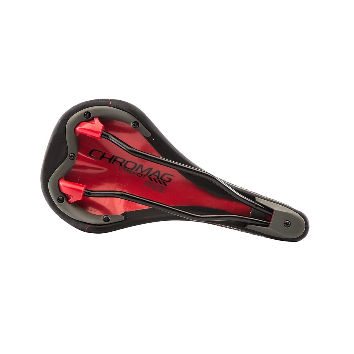 Selle CHROMAG LYNX DT Rails Chromoly Noir/Rouge