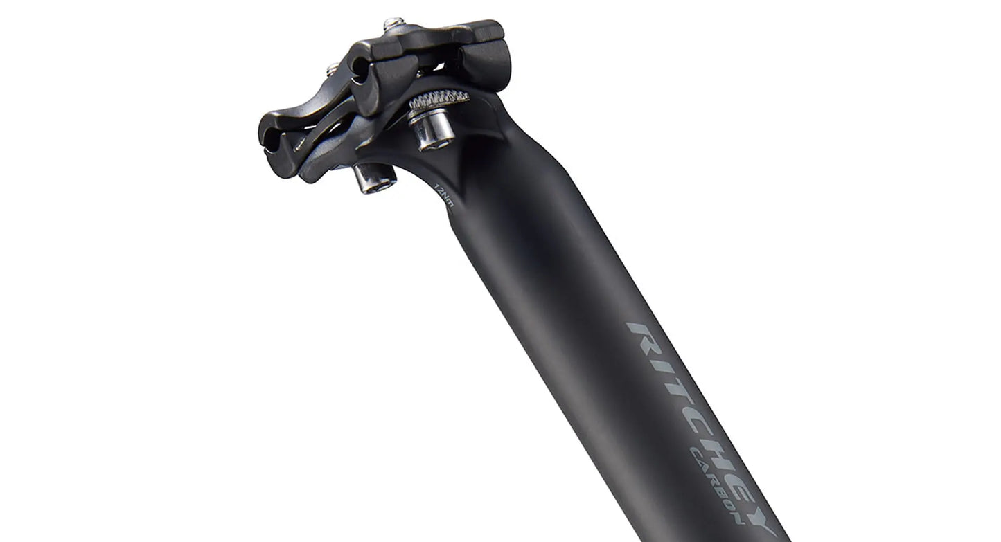 Satulatolppa RITCHEY COMP 2-BOLT Setback 20mm - Hiili