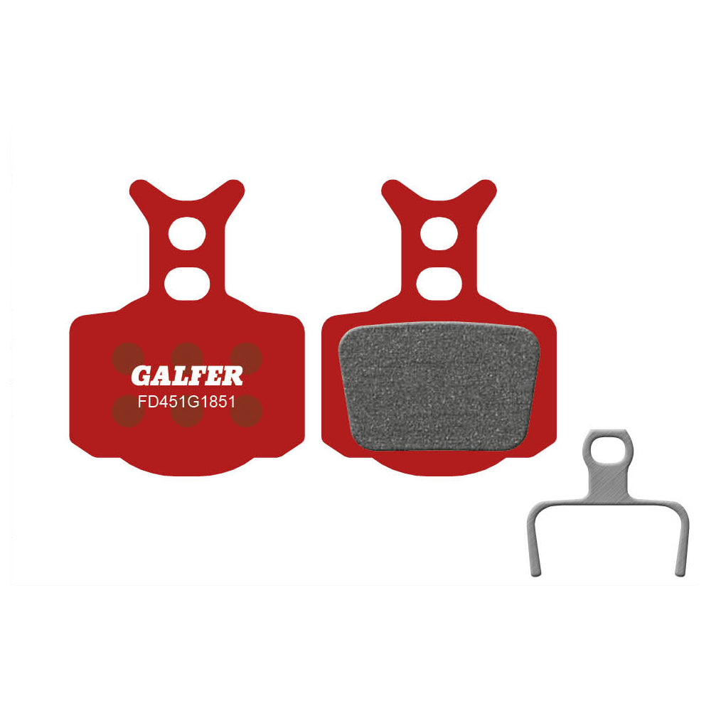 Puolimetalliset insertit GALFER ADVANCED Formula Cura / Mega / The One / R0 / R1 / RX / RR1 / T1 / C1