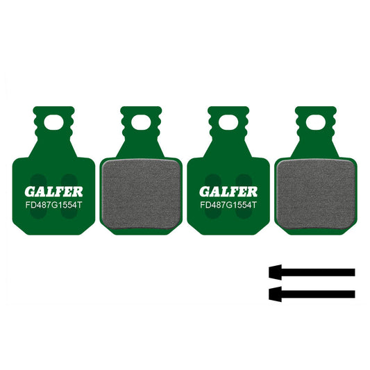 GALFER PRO Magura MT5 / MT7 puolimetalliset jarrupalat (4 mäntää)