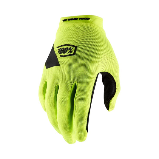 Gants Longs 100% RIDECAMP Jaune