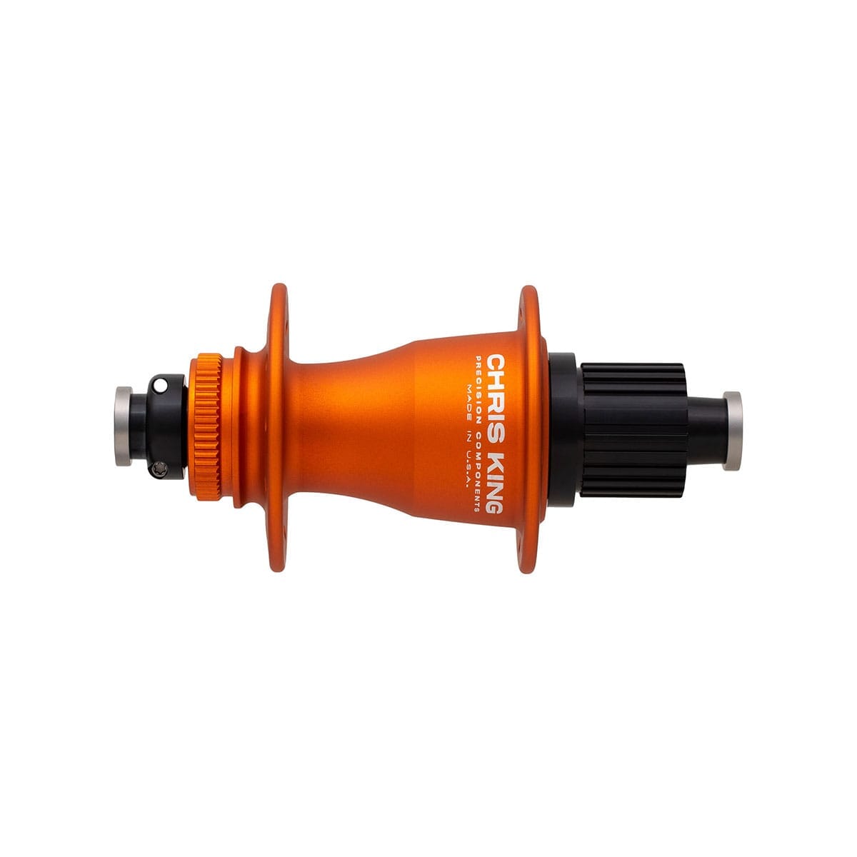 Moyeu Arrière CHRIS KING BOOST CENTERLOCK 28 Trous Orange Mat