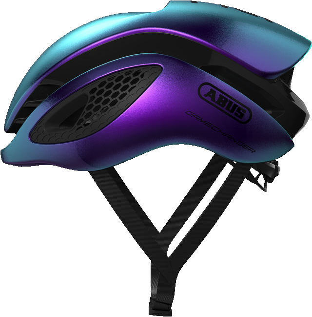 ABUS GAMECHANGER 2.0 FLIP FLOP Road kypärä violetti