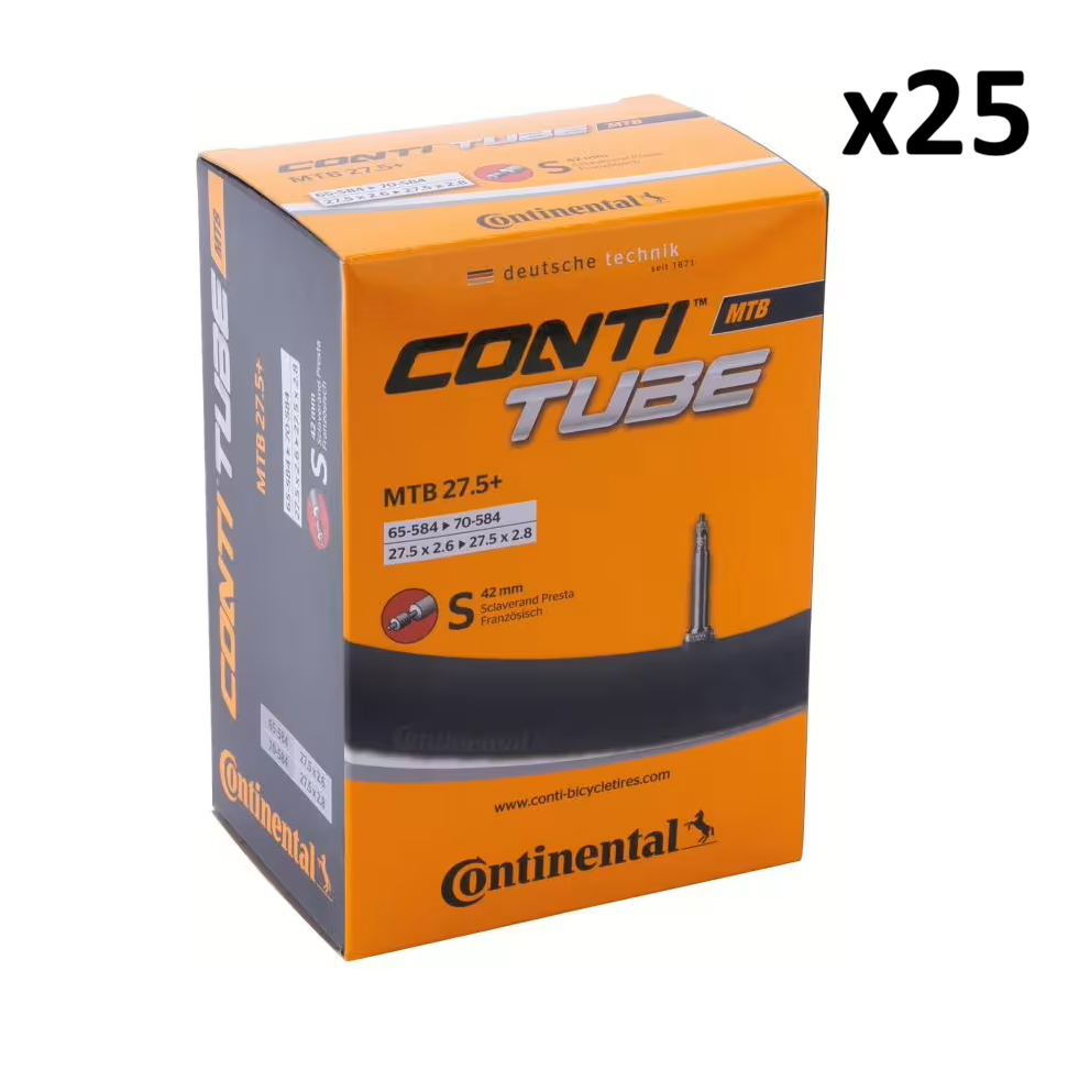CONTINENTAL sisäkumi 27.5x2.60-2.80 Presta 42mm (25 kpl)
