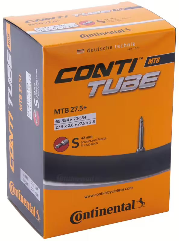 CONTINENTAL sisäkumi 27.5x2.60-2.80 Presta 42mm (25 kpl)