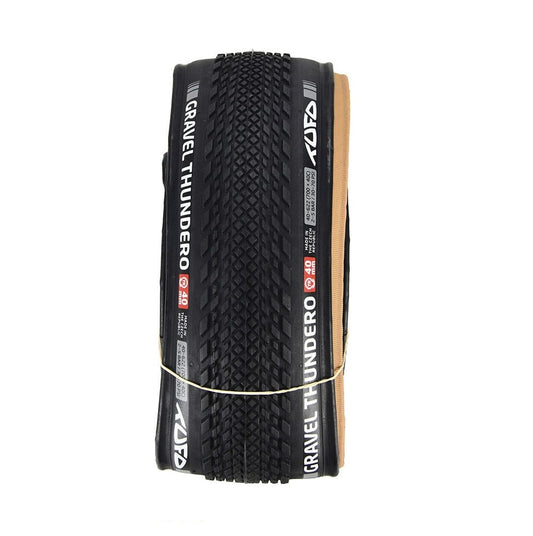 TUFO GRAVEL THUNDERO 700x40c Tubeless Ready Musta rengas TUFO GRAVEL THUNDERO 700x40c Tubeless Ready musta rengas