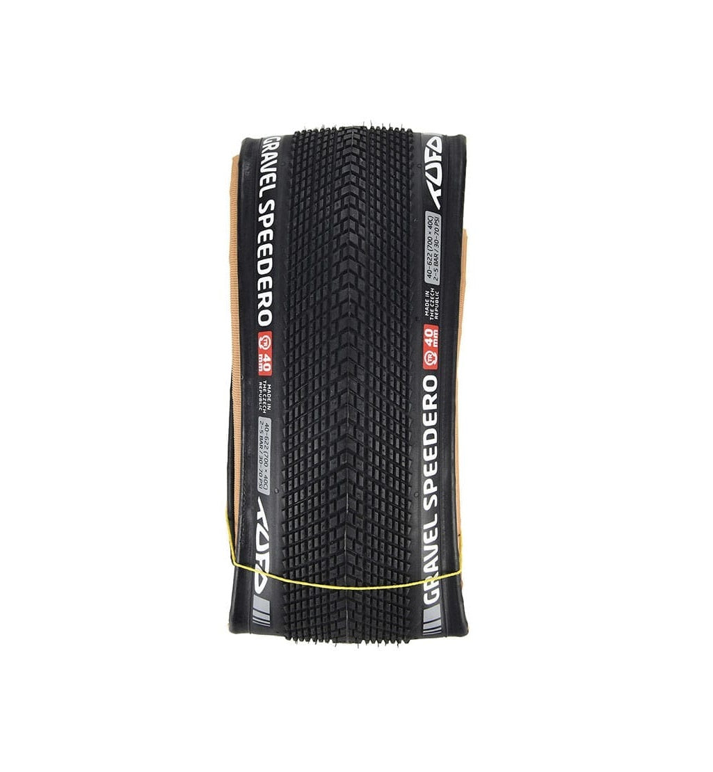 TUFO GRAVEL SPEEDERO 700x40c Tubeless Ready Musta rengas TUFO GRAVEL SPEEDERO 700x40c Tubeless Ready Musta rengas