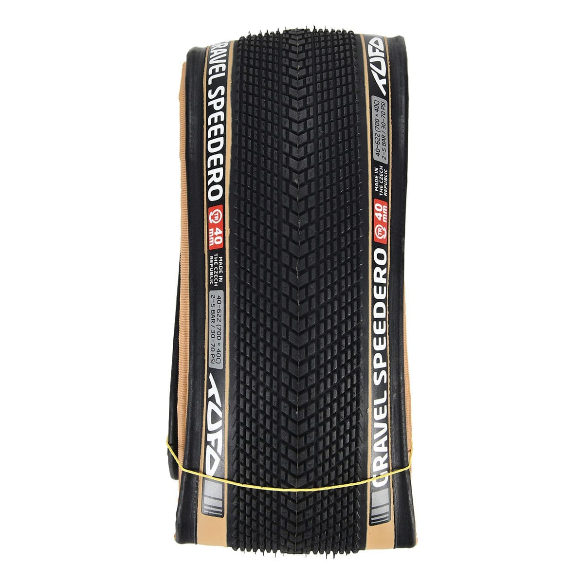 Pneu TUFO GRAVEL SPEEDERO 700x40c Tubeless Ready Noir