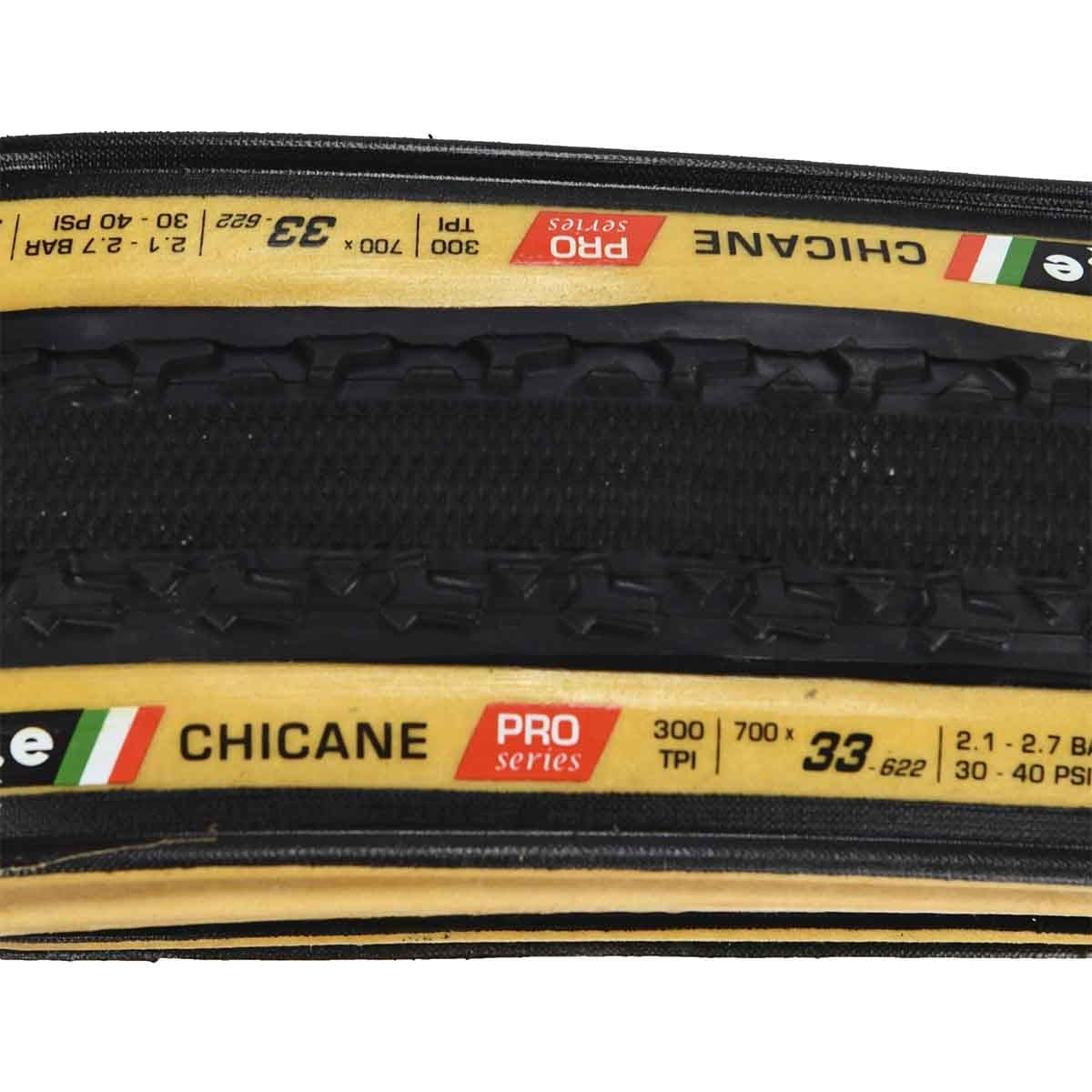 Pneu CHALLENGE OPEN CHICANE PRO 700x33c Beige