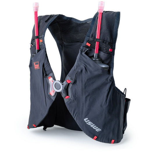 USWE TRAIL RUNNING 8L Musta nesteytys takki