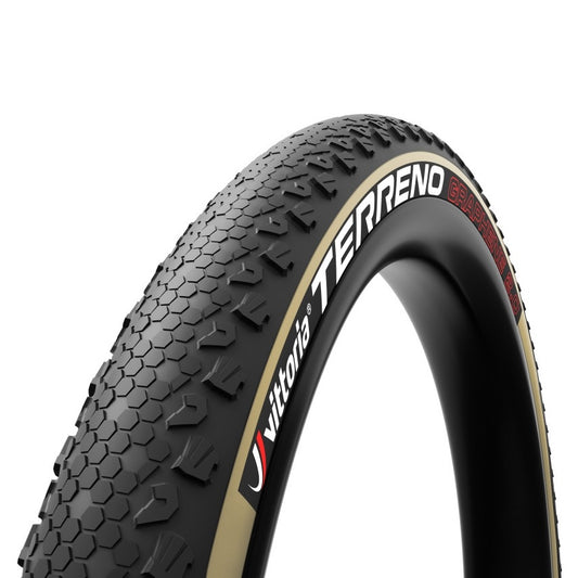 VITTORIA TERRENO DRY GRAVEL LITE G2.0 700x38c Tubeless Ready Beige -rengas VITTORIA TERRENO DRY GRAVEL LITE G2.0 700x38c Tubeless Ready Beige -rengas