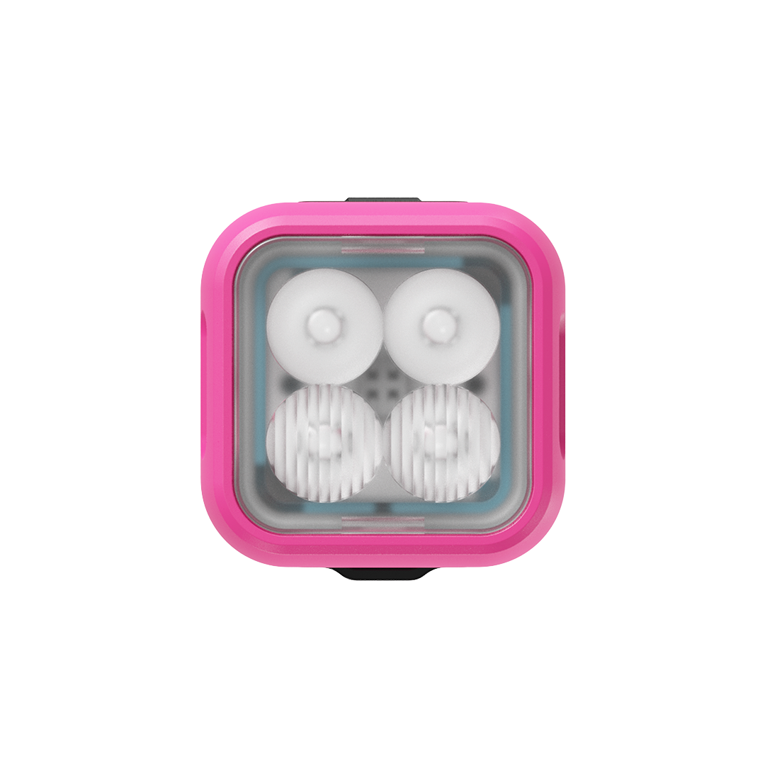 KNOG BLINDER PRO 900 vaaleanpunainen etuvalo - E.F. Pro Cycling Limited Edition