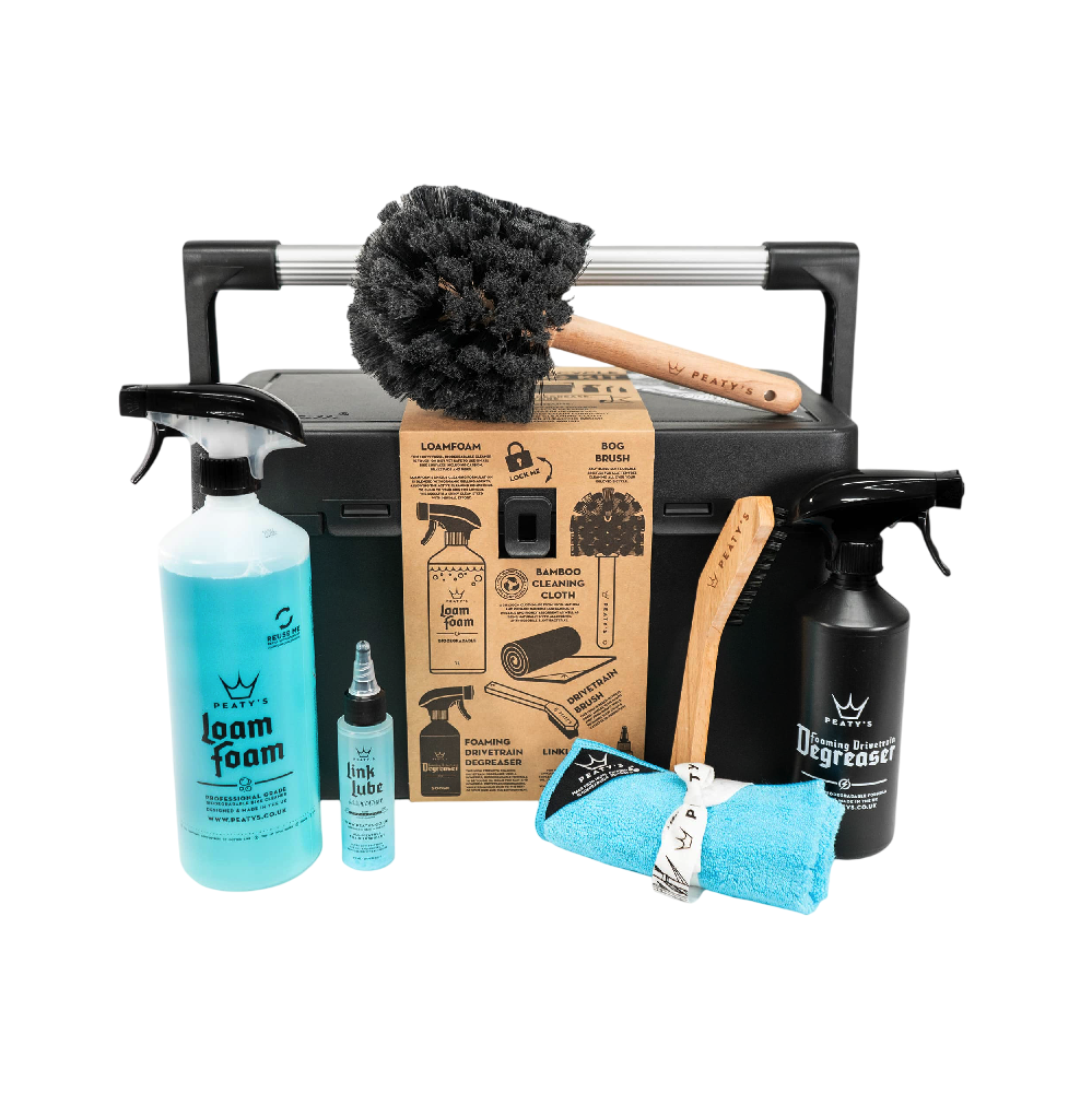 Täydellinen polkupyörän puhdistussarja PEATY'S COMPLETE BICYCLE CLEANING KIT