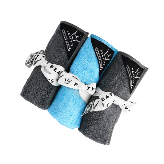 PEATY'S BAMBOO BICYCLE CLEANING Micro Fibre Towel Kit (3 kpl)