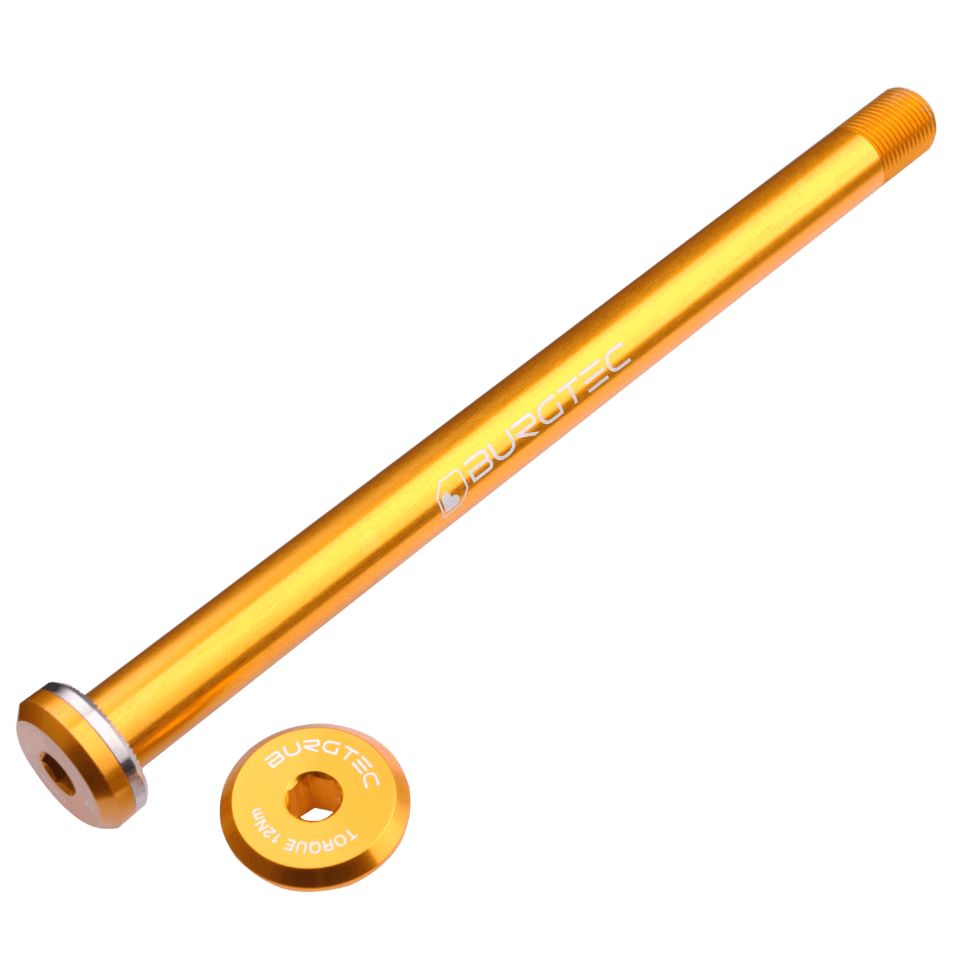 BURGTEC 168.5mm takapyörän akseli Santa Cruz Gold -runkoihin.