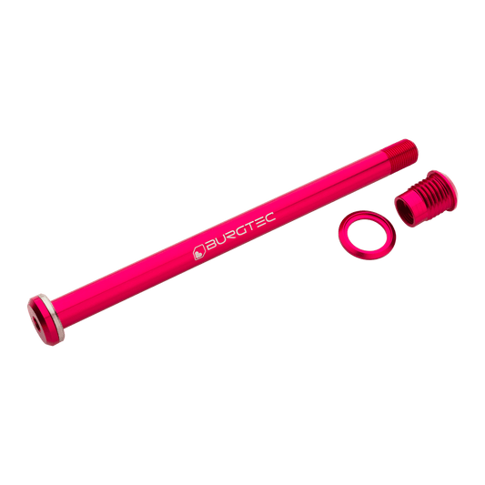 BURGTEC 173.7mm takapyörän akseli Santa Cruz Pink -runkoihin