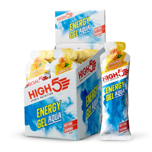 HIGH5 ENERGY GEL Aqua (66g) Oranssi