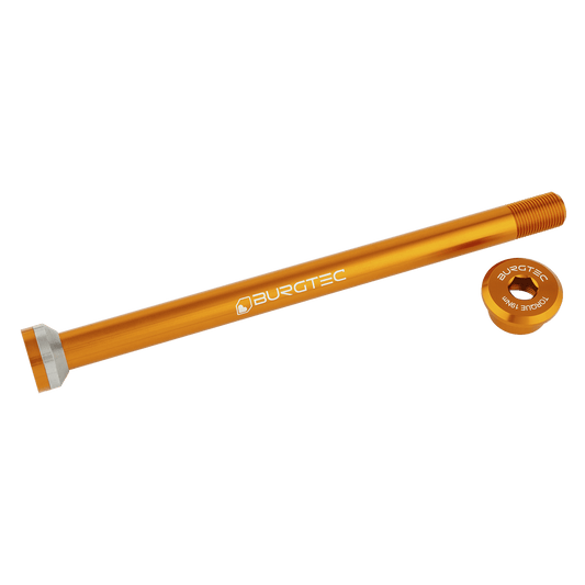 BURGTEC 171mm takapyörän akseli Transition Orange -runkoihin