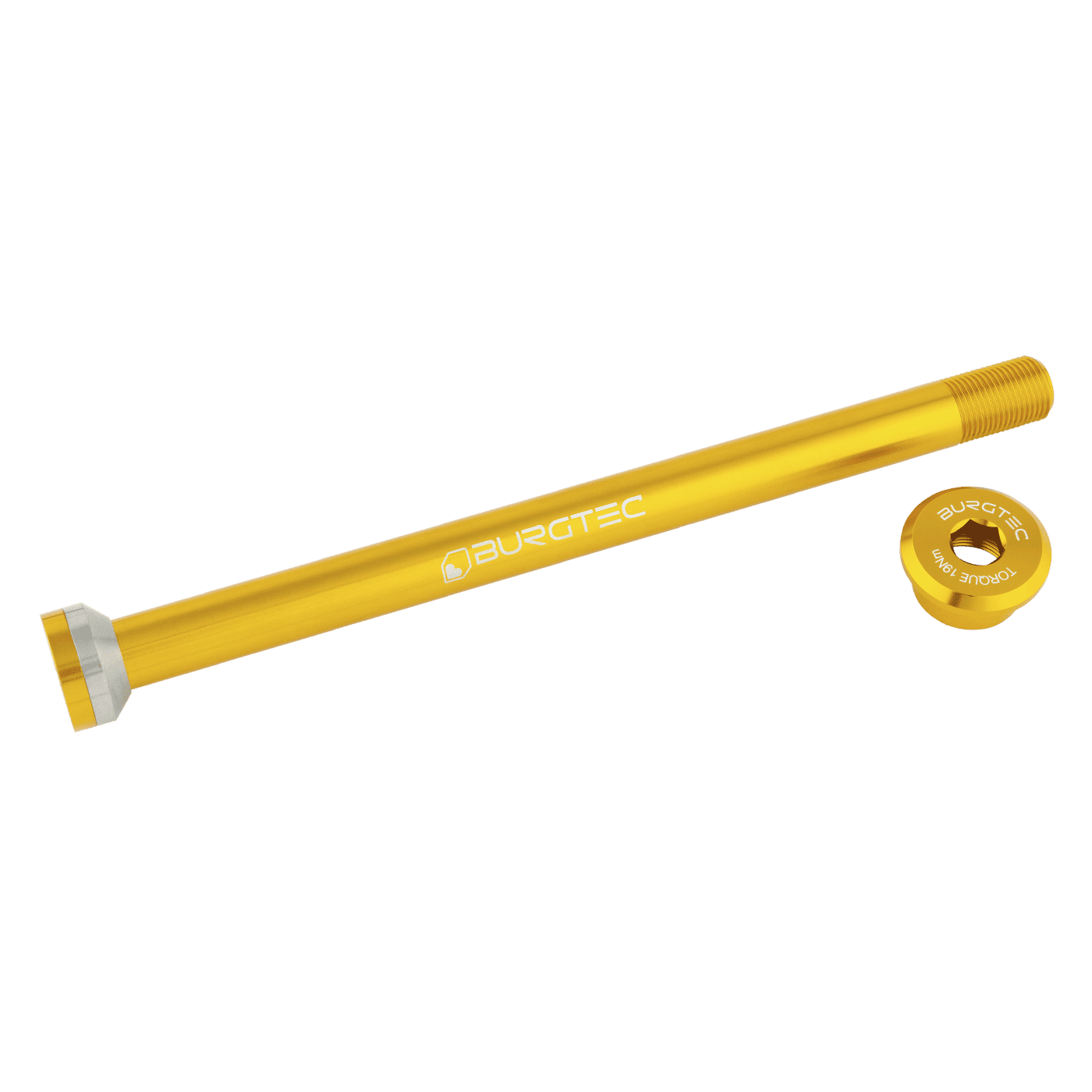 BURGTEC 171mm takapyörän akseli Transition Gold -runkoihin