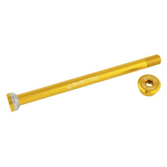 BURGTEC 171mm takapyörän akseli Transition Gold -runkoihin