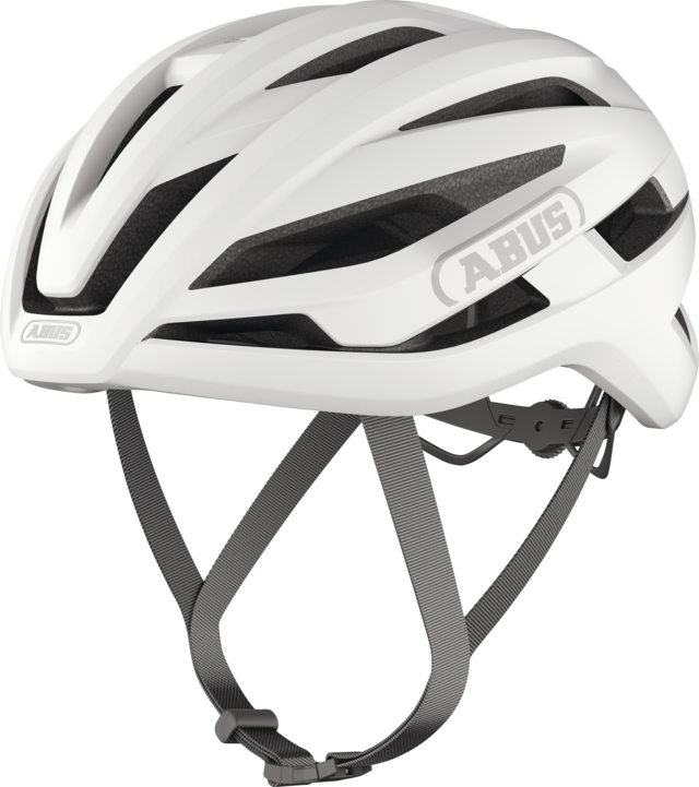 ABUS STORMCHASER ACE Polar Road kypärä valkoinen